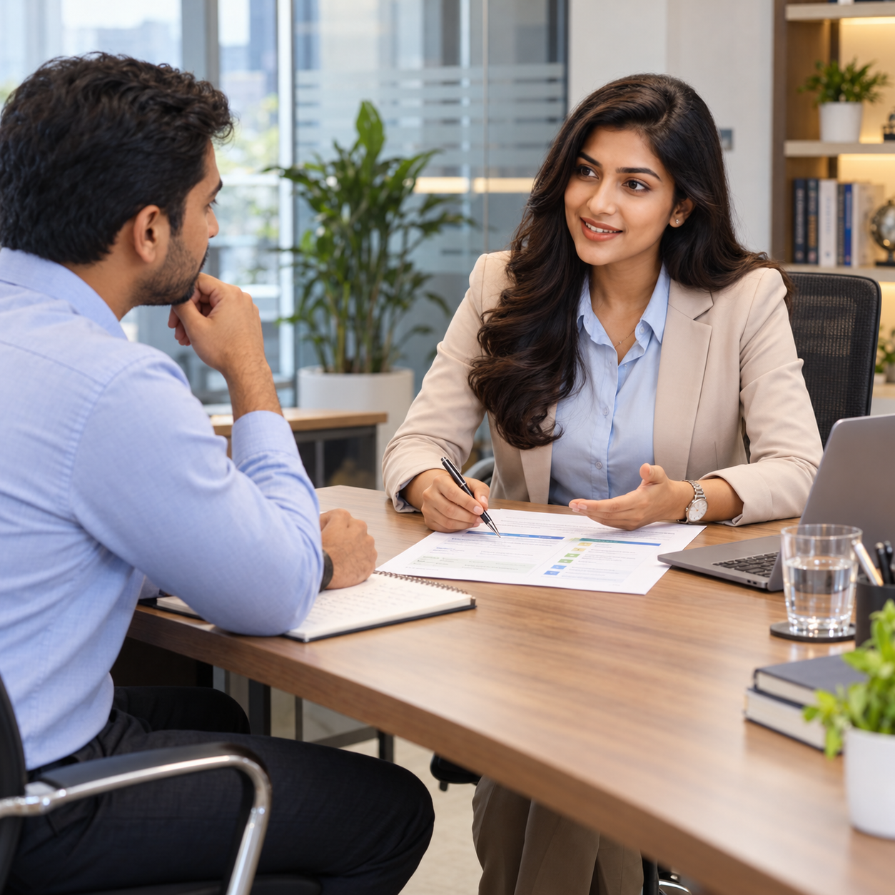 Professional development consultation at Works Program